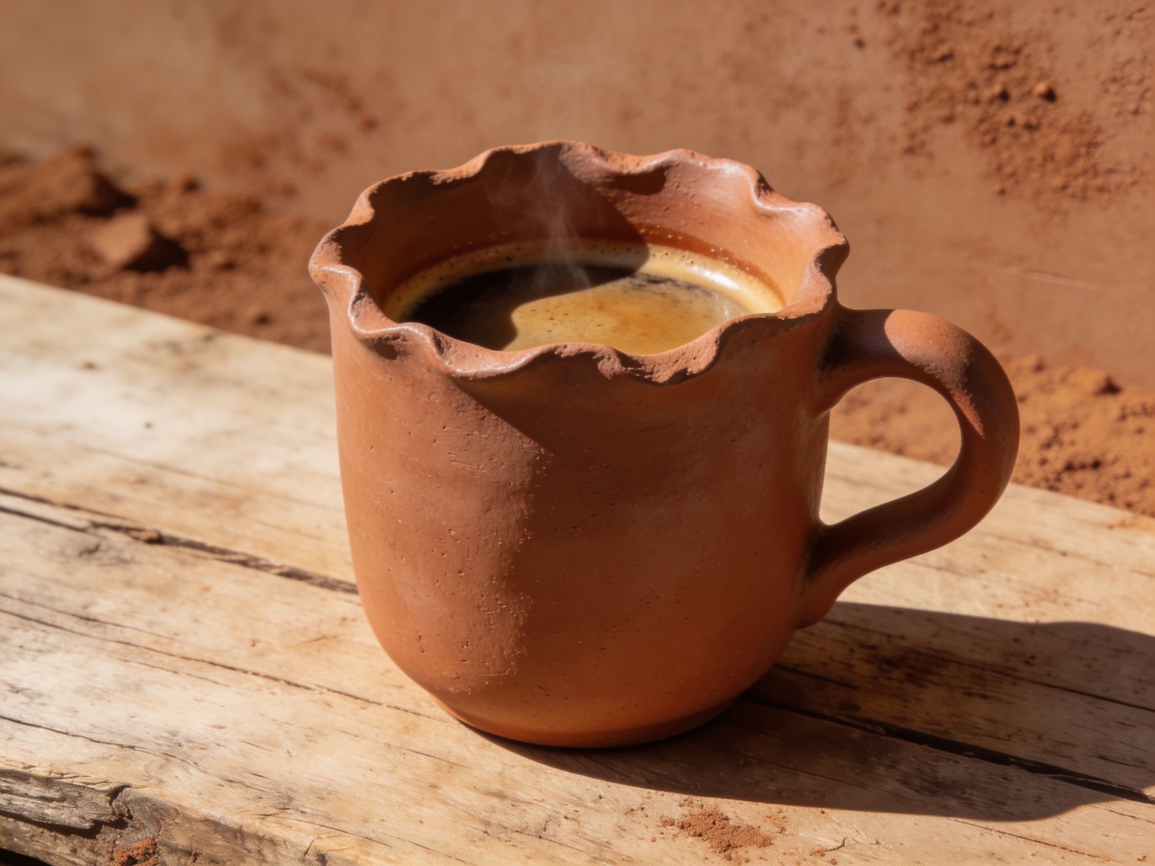 Matte Mug — Terracotta Glaze